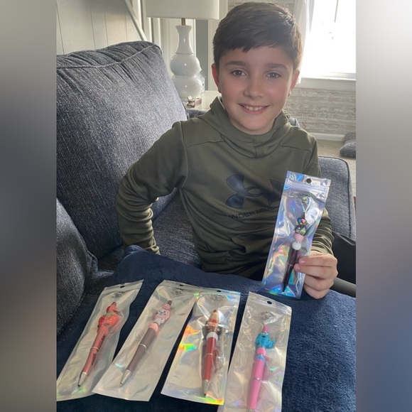 Teal Flower 🌼 Pen - Picture 3 of 3